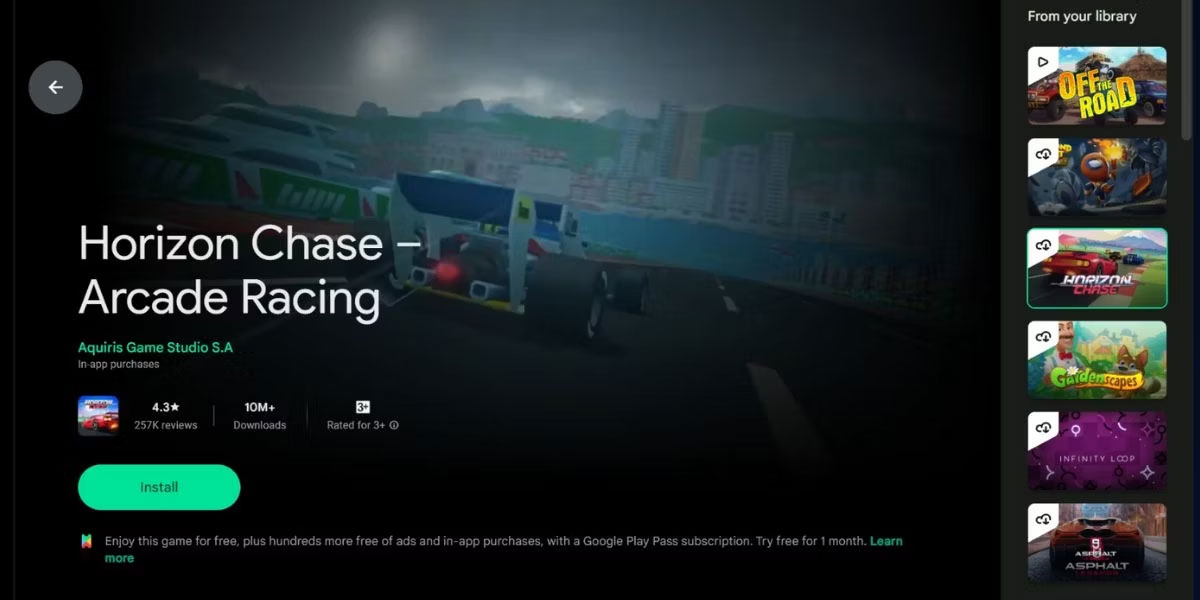 Click the Install button